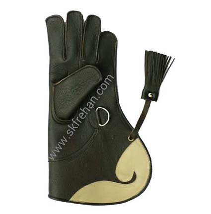 Falconry Leather Gloves.